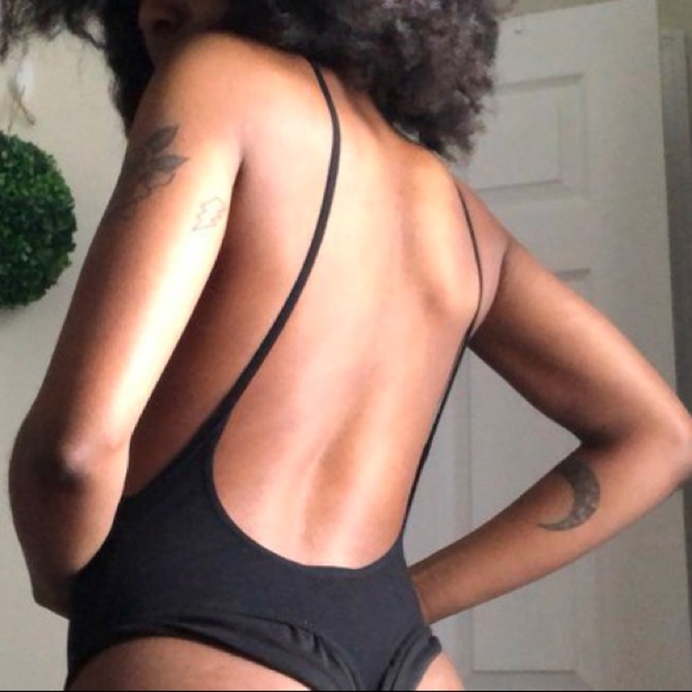 American Apparel Deep Cut Bodysuit
